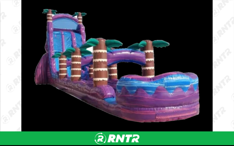  27' Tiki Plunge Slide – For rent in waycross, georgia – CBR EQUIPMENT RENTAL | RNTR.com – Image 1