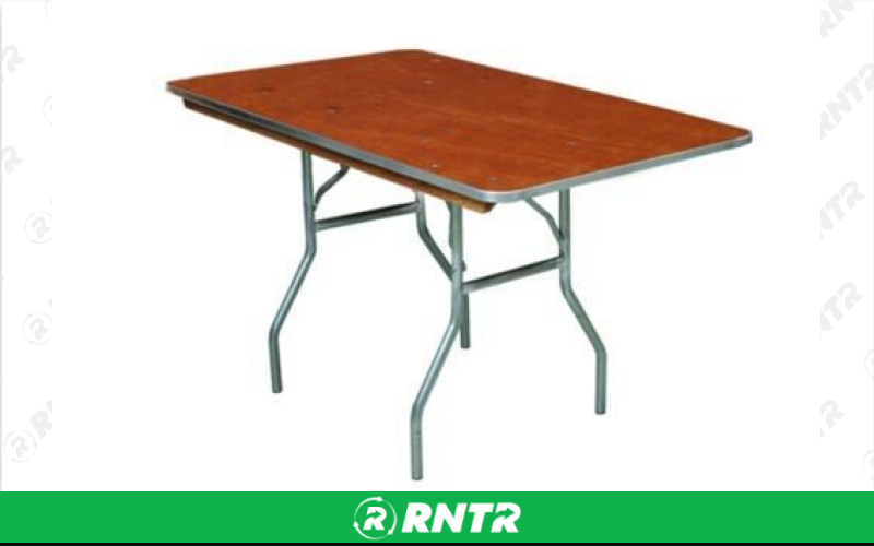Generic 4' Folding Tables – For rent in orlando, florida – Rocket Rentals USA LLC | RNTR.com – Image 1