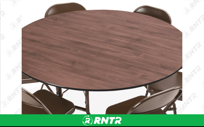 Generic 4' Round Banquet Tables seats 4-6 – For rent in ruckersville, virginia – SuperFun Attractions | RNTR.com – Image 1