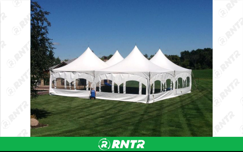 Generic 40x40 High Peak Frame Tent – For rent in spokane, washington – Entertainment Warehouse | RNTR.com – Image 1