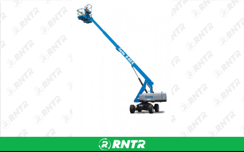  60ft. Stick Boom Genie S60X – For rent in waycross, georgia – CBR EQUIPMENT RENTAL | RNTR.com – Image 1