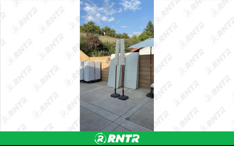 Generic 8' Rectangular Banquet Table – For rent in ruckersville, virginia – SuperFun Attractions | RNTR.com – Image 1