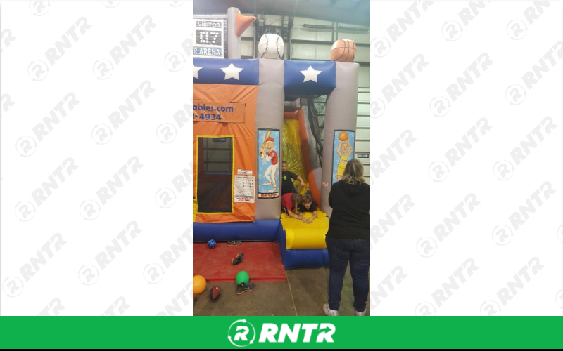 Generic All Star Arena Bounce House w/ Slide – For rent in ruckersville, virginia – SuperFun Attractions | RNTR.com – Image 1