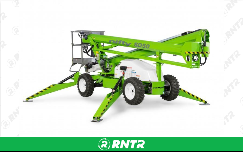 Generic ARTICULATING BOOM LIFT - 50 FT - 4X4 W/OR – For rent in shelbyville, tennessee – Christopher Equipment | RNTR.com – Image 1