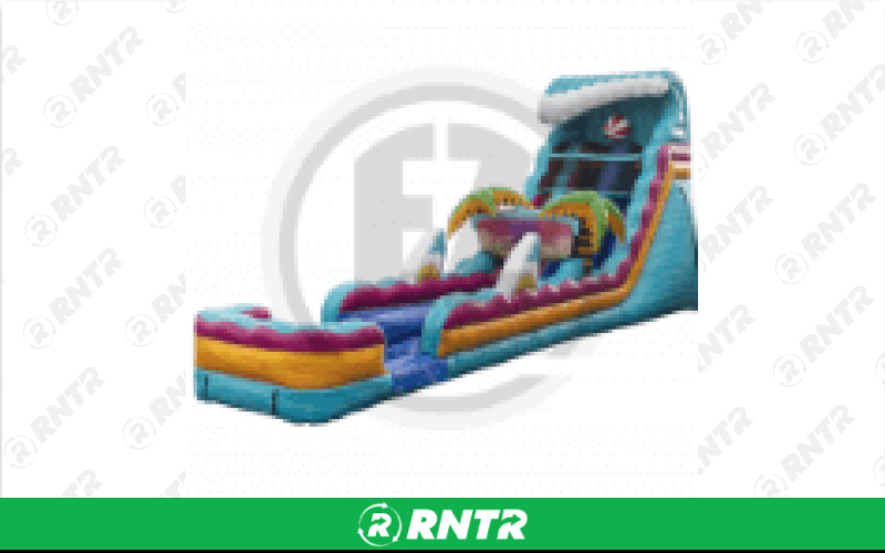 Generic Beach Life Water Slide 22ft DL – For rent in pompano-beach, florida – South Florida Bounce | RNTR.com – Image 1