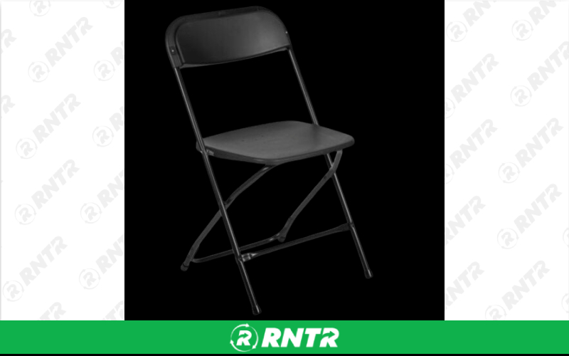 Generic Black Folding Chairs – For rent in orlando, florida – Rocket Rentals USA LLC | RNTR.com – Image 1