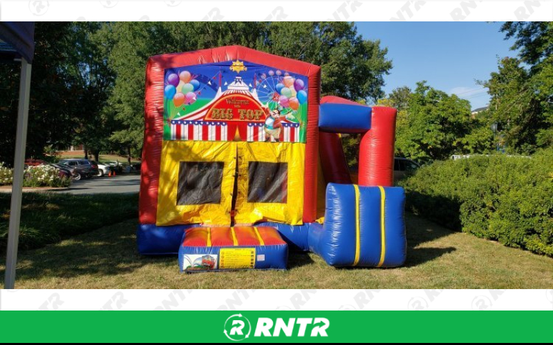 Generic Carnival and Circus Bounce House w/ Slide – For rent in ruckersville, virginia – SuperFun Attractions | RNTR.com – Image 1