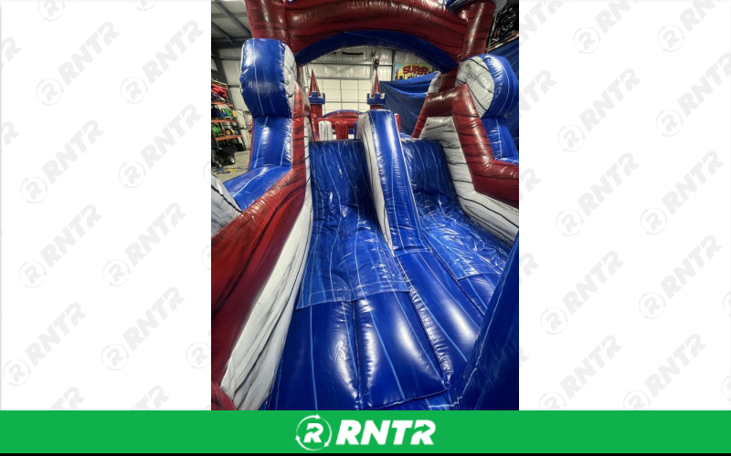 Generic Castle Tower Inflatable Pool LG Bounce House w/ Slide – For rent in ruckersville, virginia – SuperFun Attractions | RNTR.com – Image 1