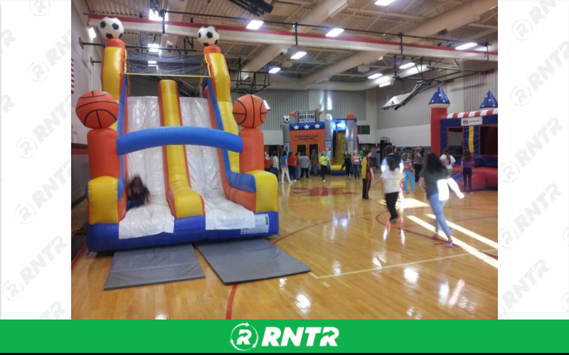 Generic Cavalier Challenge Giant Dry Slide – For rent in ruckersville, virginia – SuperFun Attractions | RNTR.com – Image 1