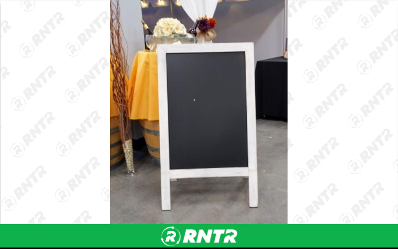 Generic Chalkboard Easel – For rent in Lafayette, Indiana – Midwest Rentals Inc  | RNTR.com – Image 1