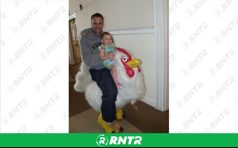Generic Chicken Rider Costume – For rent in ruckersville, virginia – SuperFun Attractions | RNTR.com – Image 1