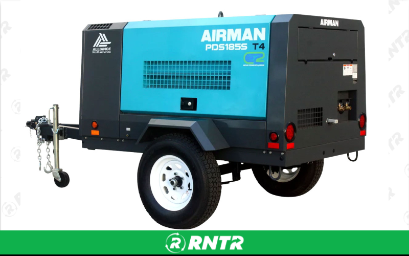 Generic COMPRESSOR - 185-CFM  -DIESEL – For rent in shelbyville, tennessee – Christopher Equipment | RNTR.com – Image 1