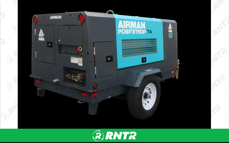 Generic COMPRESSOR - 375-CFM -HIGH PRESSURE -DIESEL – For rent in tullahoma, tennessee – Christopher Equipment  | RNTR.com – Image 1