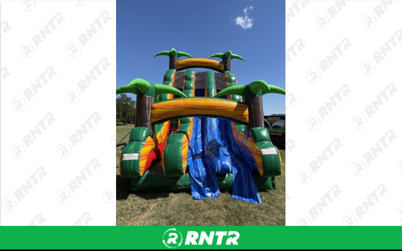 Generic Dual River Falls Dry Slide – For rent in ruckersville, virginia – SuperFun Attractions | RNTR.com – Image 1