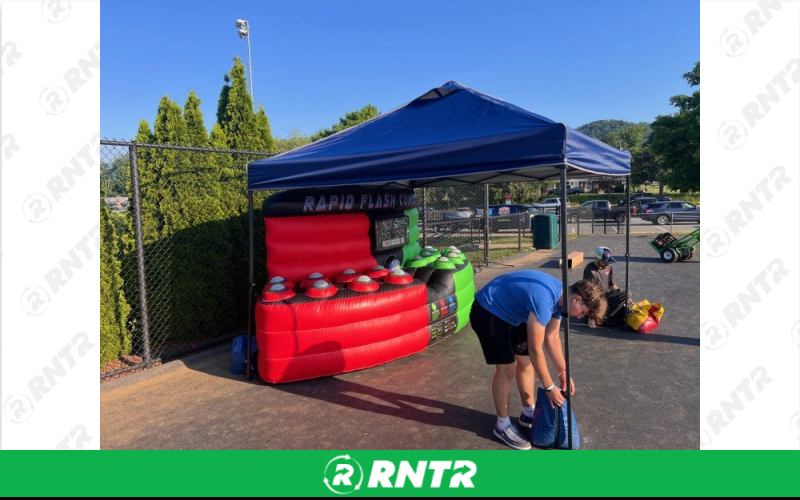 Generic Family Grade Tent 10 x 10 – For rent in ruckersville, virginia – SuperFun Attractions | RNTR.com – Image 1