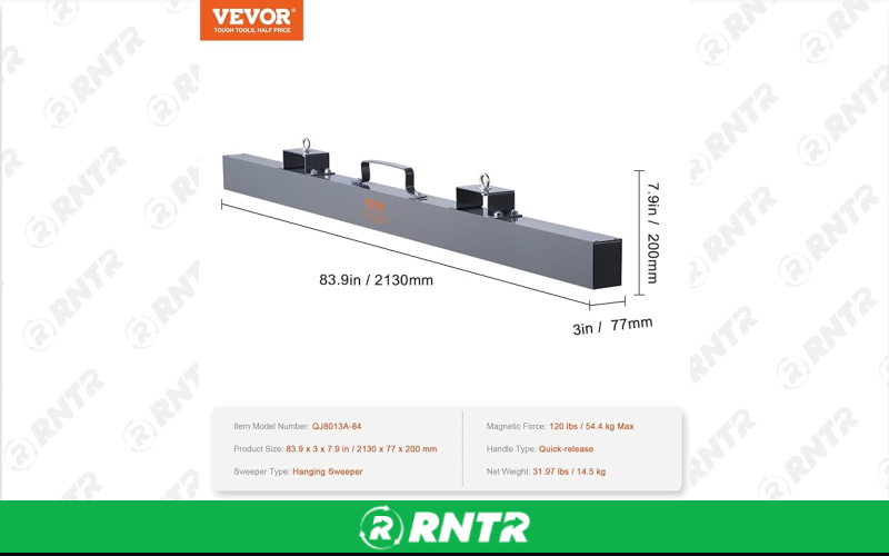 Generic FORKLIFT MAGNET - LARGE 84 120LB – For rent in shelbyville, tennessee – Christopher Equipment | RNTR.com – Image 1