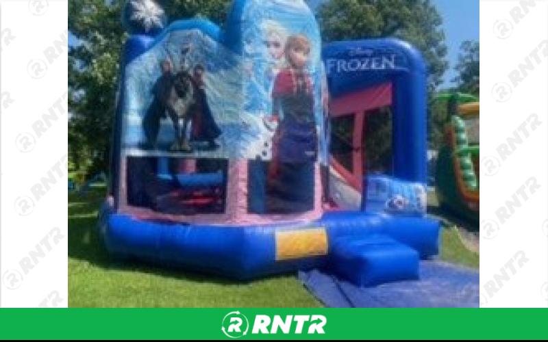Generic Frozen Water Bounce House w/ Slide – For rent in ruckersville, virginia – SuperFun Attractions | RNTR.com – Image 1