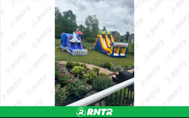 Generic GALAXIES AWAY Water Bounce House w/ Slide – For rent in ruckersville, virginia – SuperFun Attractions | RNTR.com – Image 1