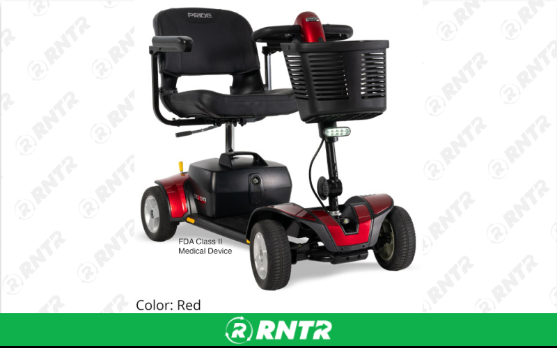 Pride Mobility Go Go Sport 4 Wheel Scooter – For rent in orlando, florida – Rocket Rentals USA LLC | RNTR.com – Image 1