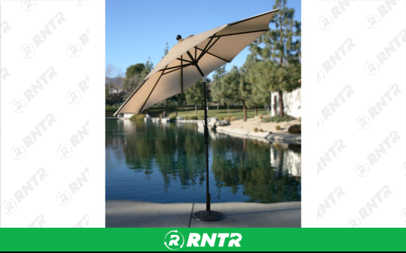 Generic Market Umbrellas (w/ Heavy Duty Base) – For rent in spokane, washington – Entertainment Warehouse | RNTR.com – Image 1