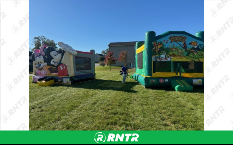 Generic Mickey & Minnie Playland Bounce House – For rent in ruckersville, virginia – SuperFun Attractions | RNTR.com – Image 1