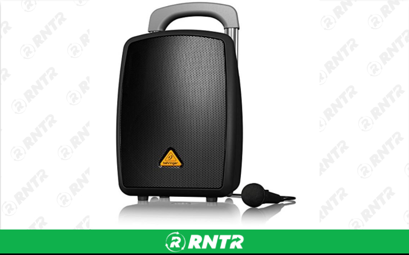 Generic PA SYSTEM - 40W  POWERED PORTABLE SPEAKER – For rent in Lafayette, Indiana – Midwest Rentals Inc  | RNTR.com – Image 1