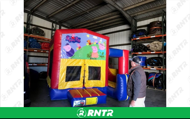 Generic Peppa Pig Bounce House w/ Slide – For rent in ruckersville, virginia – SuperFun Attractions | RNTR.com – Image 1