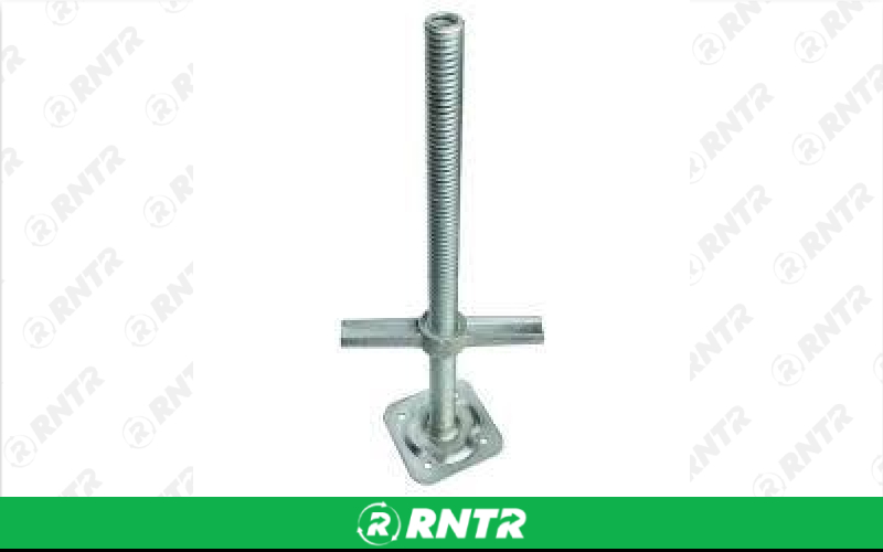 Generic SCAFFOLD - LEVEL JACKS W/ BASE PLATE – For rent in manchester, tennessee – Christopher Equipment | RNTR.com – Image 1