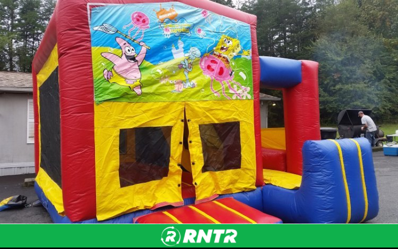 Generic SpongeBob Bounce House w/ Slide – For rent in ruckersville, virginia – SuperFun Attractions | RNTR.com – Image 1