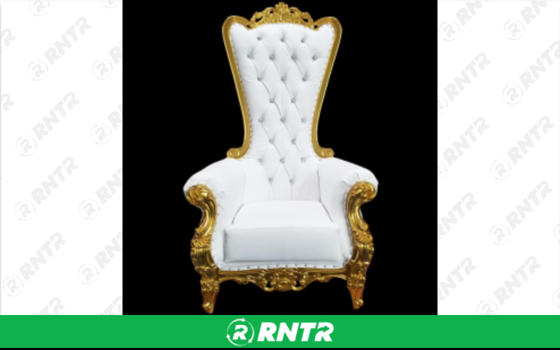 Generic Sweetheart Throne Chair – For rent in Lafayette, Indiana – Midwest Rentals Inc  | RNTR.com – Image 1