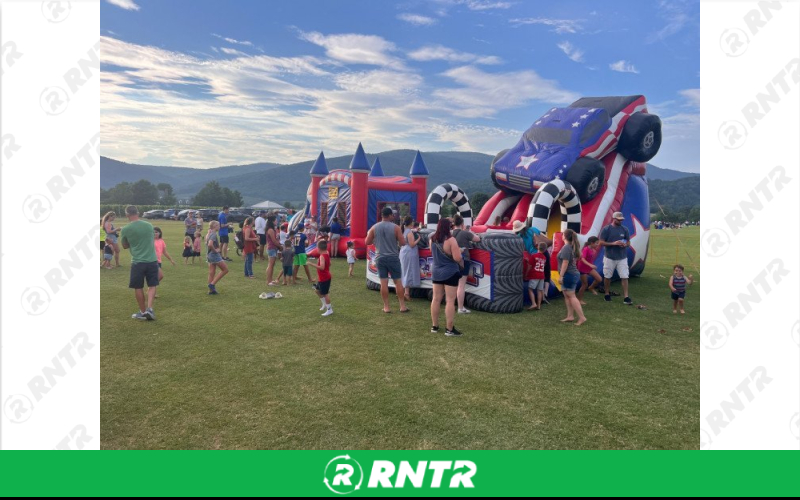 Generic The Patriot Dry Slide – For rent in ruckersville, virginia – SuperFun Attractions | RNTR.com – Image 1