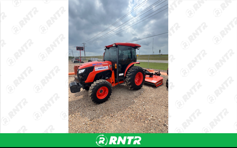 KUBOTA TRACTOR 55-60HP W/ 8' SHREDDER – For rent in victoria, texas – AOS RENTALS | RNTR.com – Image 1
