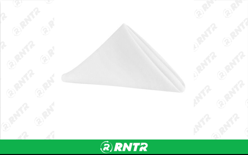 Generic White Cloth Napkin – For rent in orlando, florida – Rocket Rentals USA LLC | RNTR.com – Image 1