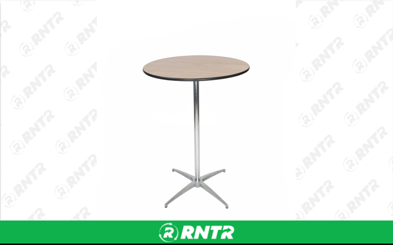 Atlas 30in Cocktail/Bistro Table – For rent in robertsville, missouri – A C Event Rentals | RNTR.com – Image 1