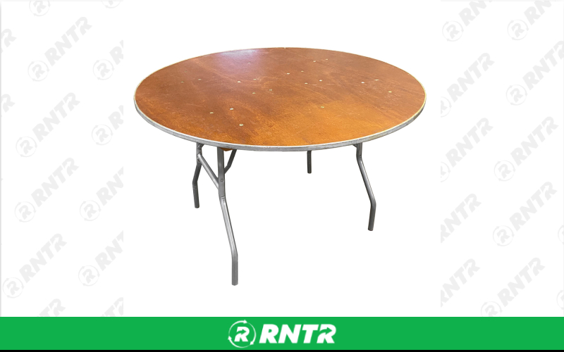Generic 5' ROUND TABLE – For rent in durango, colorado – Teds Rental and Sales Inc | RNTR.com – Image 1