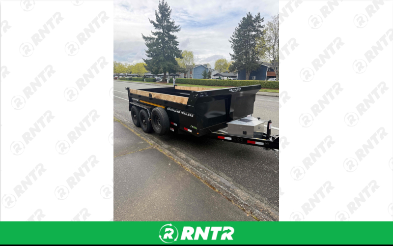 southland trailers 7x14 14k dump trailer – For rent in tacoma, washington – washington trailer rentals | RNTR.com – Image 1