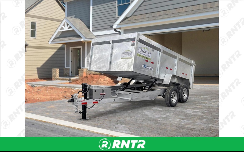 Generic B-Wise 7'x14' Dump Trailer – For rent in martinsburg, pennsylvania – Allegheny Equipment Rental | RNTR.com – Image 1