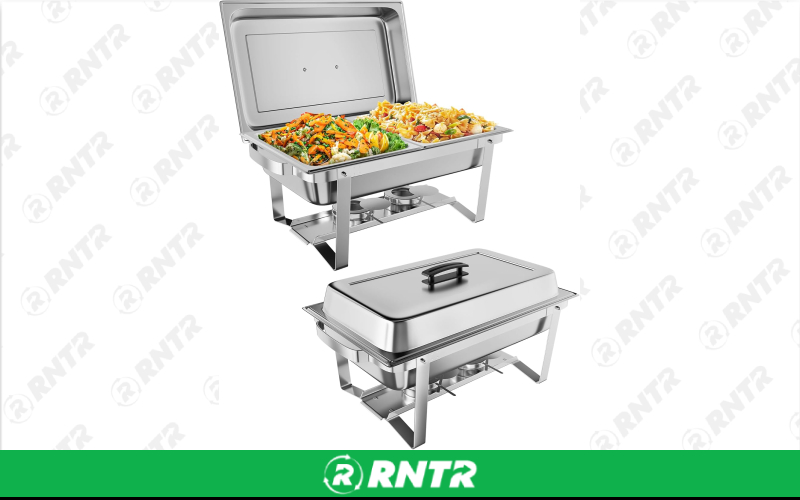Generic CHAFING DISH 8QT W/2 PAN – For rent in uniontown, pennsylvania – Fayette Rental Solutions | RNTR.com – Image 1
