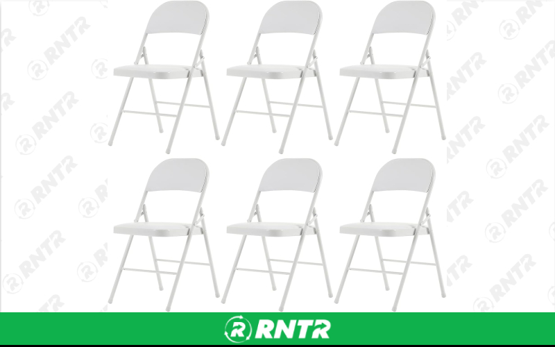 Generic CHAIR -  WHITE PADDED FOLDING – For rent in uniontown, pennsylvania – Fayette Rental Solutions | RNTR.com – Image 1