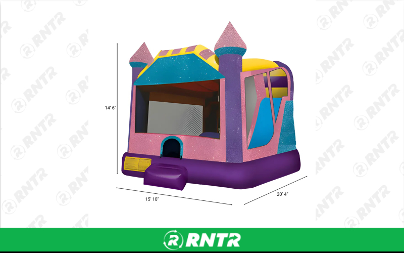 Generic INFL 4-IN-1 COMBO CASTLE (DAZZLING) – For rent in uniontown, pennsylvania – Fayette Rental Solutions | RNTR.com – Image 1