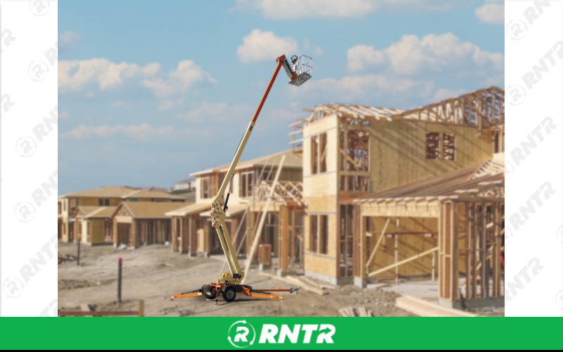 Generic JLG T500J 50' Towable Electric Lift – For rent in martinsburg, pennsylvania – Allegheny Equipment Rental | RNTR.com – Image 1
