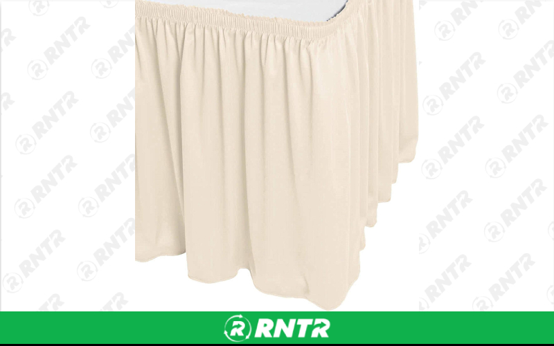 Generic LINEN SKIRTING 13' IVORY – For rent in uniontown, pennsylvania – Fayette Rental Solutions | RNTR.com – Image 1