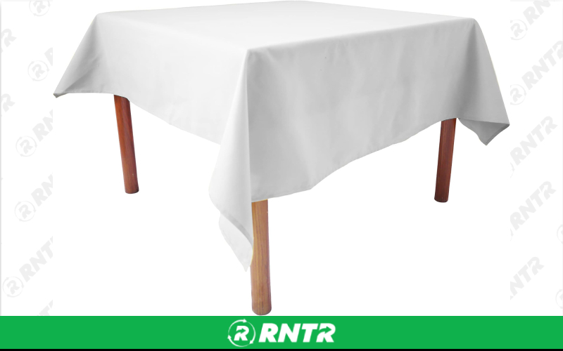 Generic LINEN SQUARE 72 X 72 WHITE – For rent in uniontown, pennsylvania – Fayette Rental Solutions | RNTR.com – Image 1
