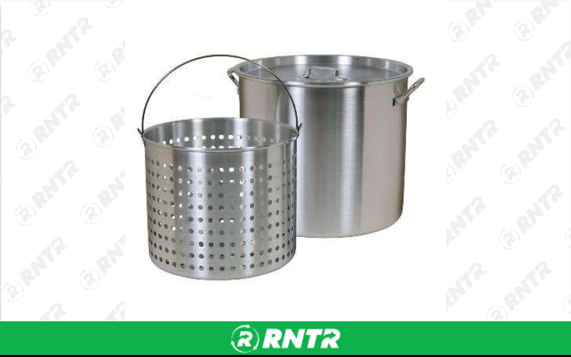 Generic STOCK POT W/BASKET 60QT – For rent in uniontown, pennsylvania – Fayette Rental Solutions | RNTR.com – Image 1