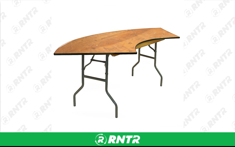 Generic TABLE -  SERPENTINE 6' – For rent in uniontown, pennsylvania – Fayette Rental Solutions | RNTR.com – Image 1