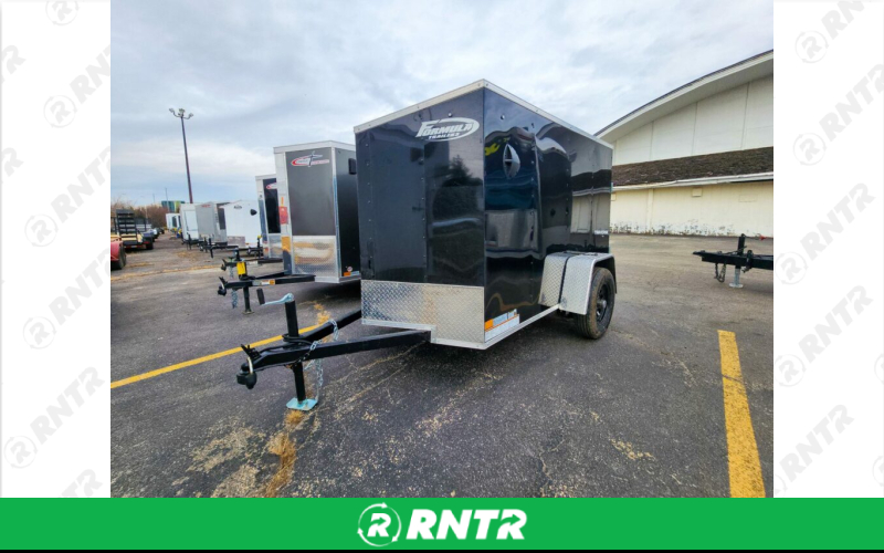 Generic TRAILER 3K 4'X8' BLACK – For rent in uniontown, pennsylvania – Fayette Rental Solutions | RNTR.com – Image 1