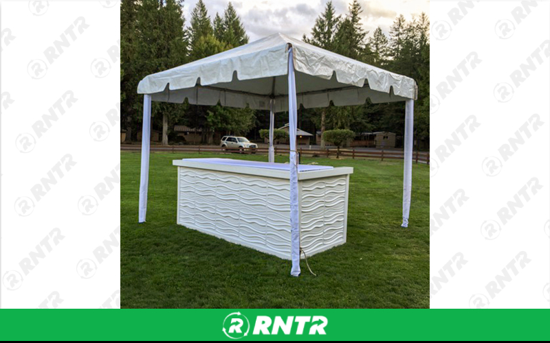 Generic 10x40 White Canopy Tent – For rent in Portland, Oregon – Peter Corvallis Productions | RNTR.com – Image 2 of 2