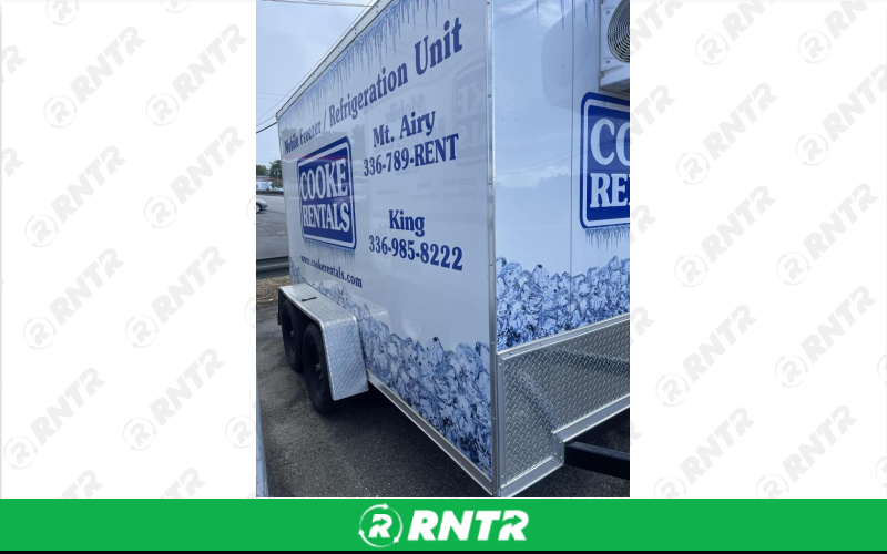 Generic 12' FREEZER/REFRIGERATED TRAILER – For rent in mount-airy, north-carolina – Cooke Rentals MA | RNTR.com – Image 1