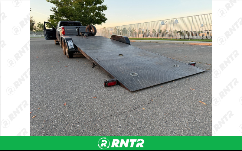 Sloan's Kwik Load  20 Ft Roll Back Trailer – For rent in woodland, california – BF Trailer Rentals LLC | RNTR.com – Image 1