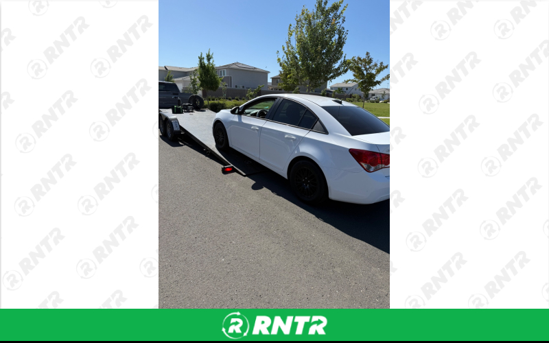 Sloan's Kwik Load  20 Ft Roll Back Trailer – For rent in Woodland, California – BF Trailer Rentals LLC | RNTR.com – Image 5 of 6